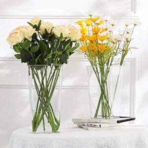 Clear Decorative Plastic Vase
