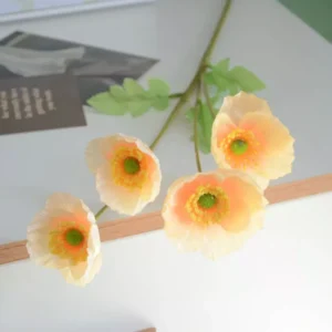 60cm Artificial Poppy Flowers
