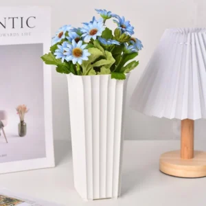 JIGGYZO Nordic Striped Decorative Vase